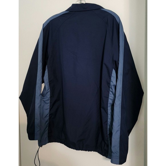 Nike Jacket Men's Medium Blue Windbreaker Warmup Zip Up Coat - Picture 5 of 5